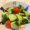 hananekoの作ってみた!投稿(＼調味料2つ／きゅうりとミニトマトのさっぱり浅漬け)