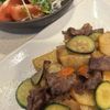 みかんた35の作ってみた!投稿(ズッキーニとじゃがいもと牛こまのコンソメぽん酢炒め)