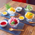 手作りシロップで、かき氷屋さん♪♪美味しさのひみつはアレ〜