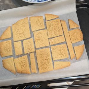 nyaoの作ってみた!投稿(【バター不使用】優しい米粉のクッキー)