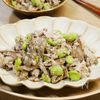 香ばし舞茸と豚しゃぶの豆腐ごま酢和えの工程4