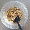 混ぜて焼くだけ☆オートミールクッキー。の工程1