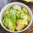 ポリ袋1つで簡単！やみつき塩ダレキャベツ
