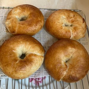 1606949の作ってみた!投稿(【基本のベーグル】初心者にもおすすめ！手ごねで作る絶品レシピ)