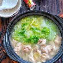 白菜と鶏肉だけ！＊旨塩とろみ鶏鍋＊