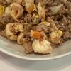 マルジーの作ってみた!投稿(【卵とにらのひき肉中華炒め】豆腐も入ってボリューム満点😋)