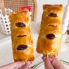 材料2つ かんたん月見パイ