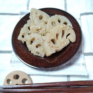 M＊Pの作ってみた!投稿(1分副菜『甘辛オイスター蓮根』レンジで簡単！お弁当にも♡)