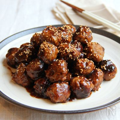 つくね風ミートボール《お弁当にもぴったり!》