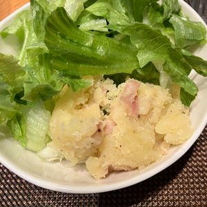ミントミントの作ってみた!投稿(粉ふき♡ベーコンポテサラ【#作り置き#マヨ不使用#やみつき】)