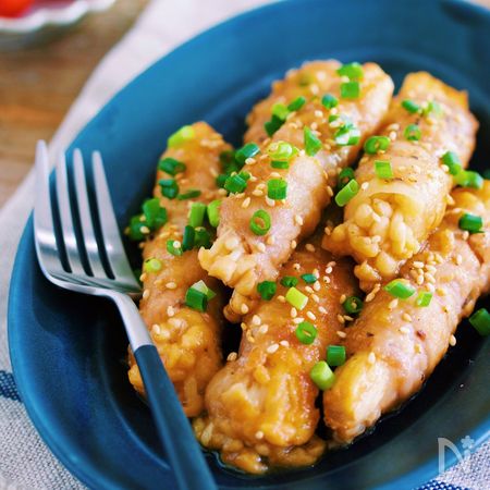 調味料3つ ポンだれがうまっ コリコリえのきの肉巻き By ｙｕｕ レシピサイト Nadia ナディア プロの料理家のおいしいレシピ