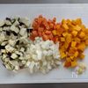 秋野菜のミネストローネ。の工程2