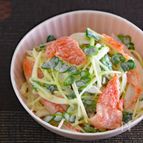 【すぐできる】かにかまかいわれオニオンサラダ