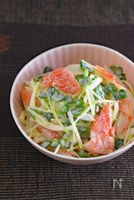 【すぐできる】かにかまかいわれオニオンサラダ