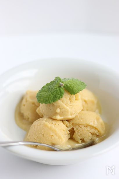 バナナマンゴーアイスクリーム