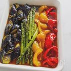 夏野菜の揚げ浸し