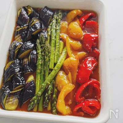 夏野菜の揚げ浸し