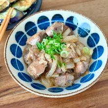 【砂肝の玉ねぎ塩ダレレモン焼き】今晩のおつまみに！
