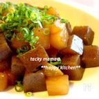 寒い季節にはおふくろの味♪コロコロこんにゃくと大根の煮物
