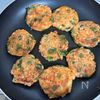 簡単もちもち♡【長芋と納豆のキムチチヂミ】腸活にも◎の工程4