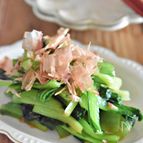 小松菜のからし醤油和え【作り置き】