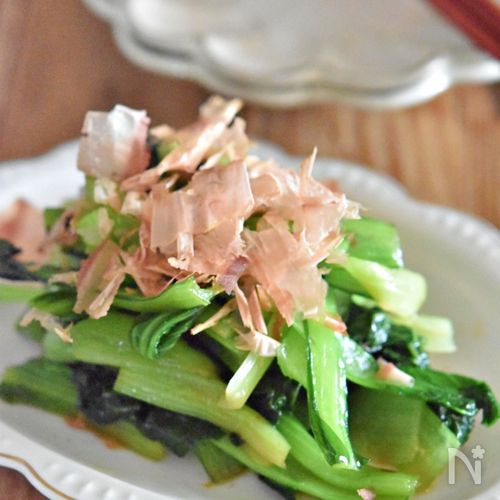 小松菜のからし醤油和え【作り置き】