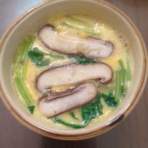 たりおの作ってみた!投稿(【茶碗蒸し】白だし＆レンジで簡単)