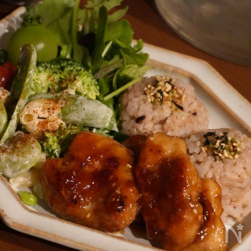 【子供も夢中！ハワイ気分】鶏むねマーマレードチキン
