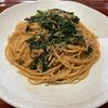 りんごの作ってみた!投稿(旬の美味しさ【ごま油香る春菊とひき肉のピリ辛スパゲッティ】)