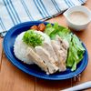 レンジで簡単！鶏むね肉のさっぱりコク旨ポン酢マヨ丼の工程4