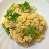 (・∀・)コロンの作ってみた!投稿(冷蔵庫に何もない時に!パラパラ卵のレンチンレタスチャーハン)