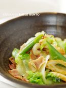 シャキッとレタスのカレー炒め