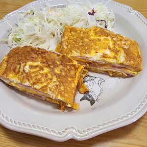 ナムディの作ってみた!投稿(ジャンク的美味さ「ハム玉マヨ焼き」)