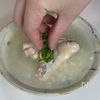 炊飯器に入れるだけ。超ヘルシー【参鶏湯】の工程2