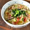 ねぎカニカマあんかけうどんの工程5