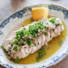 【オリーブオイル香るレモン鶏ハム】