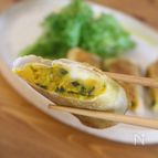 かぼちゃとチーズの春巻き