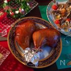 あさびきローストレッグでXmasチキン♡