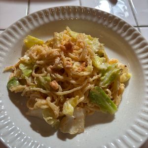 mi-koの作ってみた!投稿(5分で完成パパッと絶品！お出汁香る明太マヨ焼きそば)