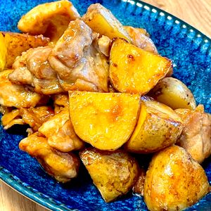 michuの作ってみた!投稿(【鶏肉と新じゃがのバター醤油焼き】頬張って食べたい♡)