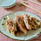 【みょうがの肉巻き】味付けは白だしだけ！