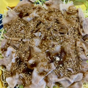 くだもの大好き🧡の作ってみた!投稿(【レンジで5分♡豚ばらキャベツ蒸し】ぱぱっと完成！たれが旨い)