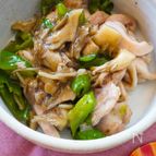 レンチンDEピーマン鶏【レンジ調理で楽をする！】