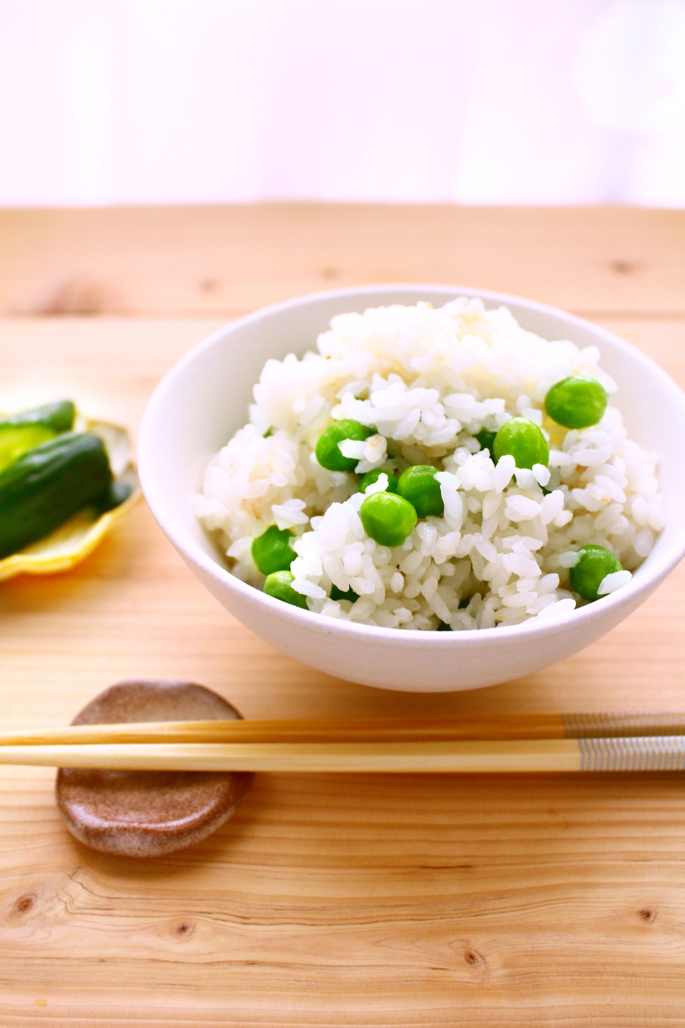 甘くてホクホク！グリーンピースごはん【旬を味わう】 | レシピ