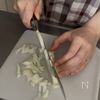 お店級！照り焼きチーズのお月見ハンバーグの下準備