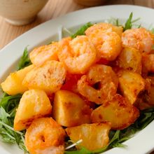 【簡単♪じゃが芋エビマヨ】かさ増し食材でボリューム満点！