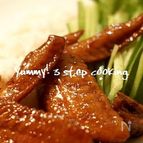中まで味の染み込んだフィリピンのお酢煮、手羽先のアドボ