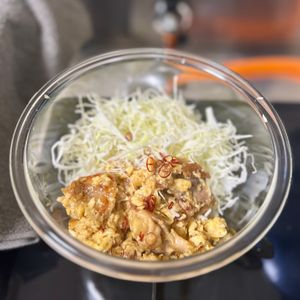 りりの作ってみた!投稿(材料２つで大満足♩【こってり照りたま丼】)