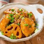 秋に食べたい♩【鶏肉とれんこんの甘酢炒め】