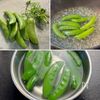 【ちくわとスナップエンドウの明太マヨサラダ】お酒に合う副菜♡の工程1